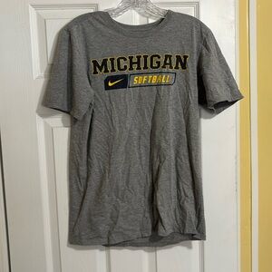 Michigan Softball t shirt